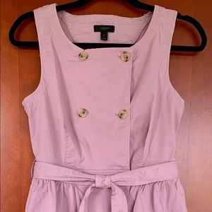 Garment-dyed Trench Dress w/ Belt